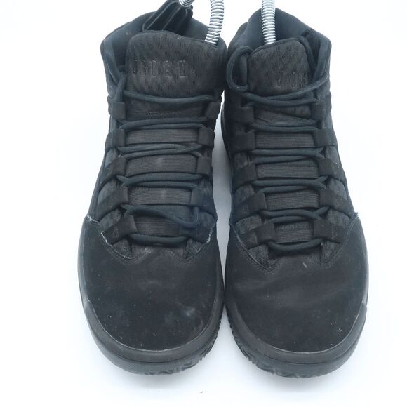 Jordan Max Aura All Black Basketball Sneakers Men's Size 8 - Picture 6 of 14